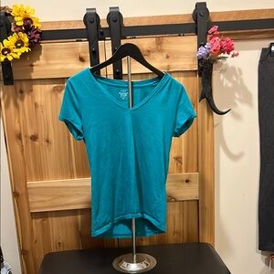 J. Crew Teal Short Sleeve Tee